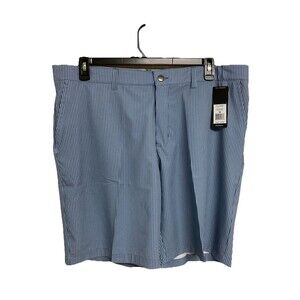 Men's Adidas Ultimate 365 Gingham Shorts Blue Size 38 NWT